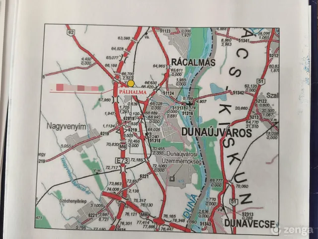 Eladó kereskedelmi és ipari ingatlan Dunaújváros, Pálhalma 4769 nm