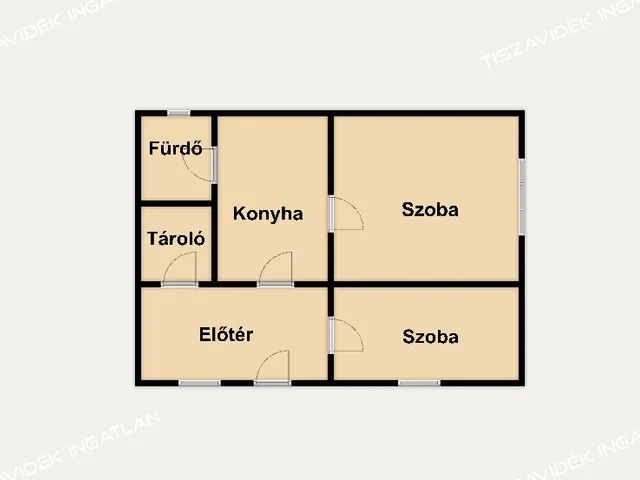 Eladó ház Kőtelek, Hargita út 65 nm