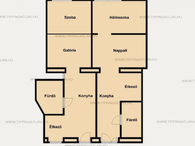 Eladó lakás Budapest VI. kerület, Székely Bertalan utca 61 nm