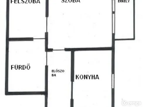 Eladó lakás Budapest IX. kerület, József Attila lakótelep 50 nm