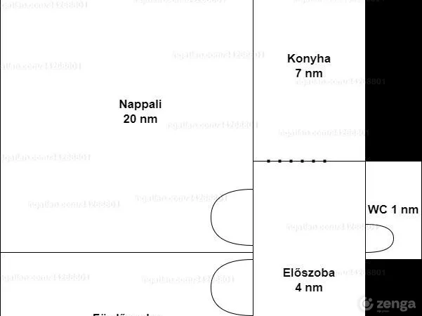 Kiadó lakás Miskolc 37 nm