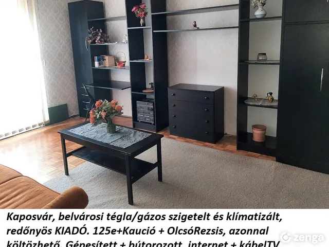 Kiadó lakás Kaposvár, Belváros 45 nm