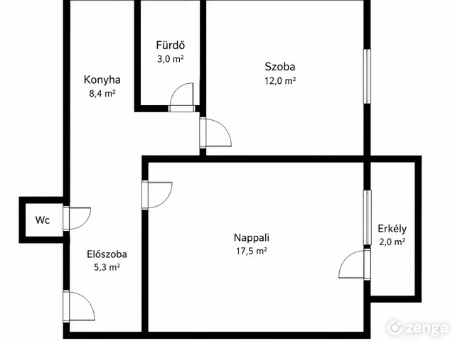Eladó lakás Budapest XVIII. kerület, Szent Lőrinc telep 53 nm