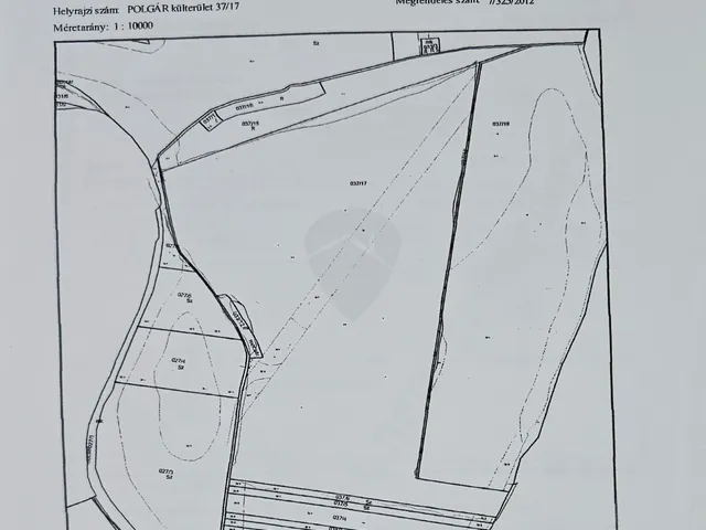 Eladó mezőgazdasági ingatlan Polgár 910000 nm