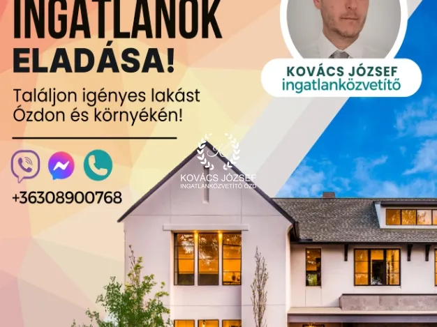 Eladó lakás Ózd, Bulcsú út 47 nm