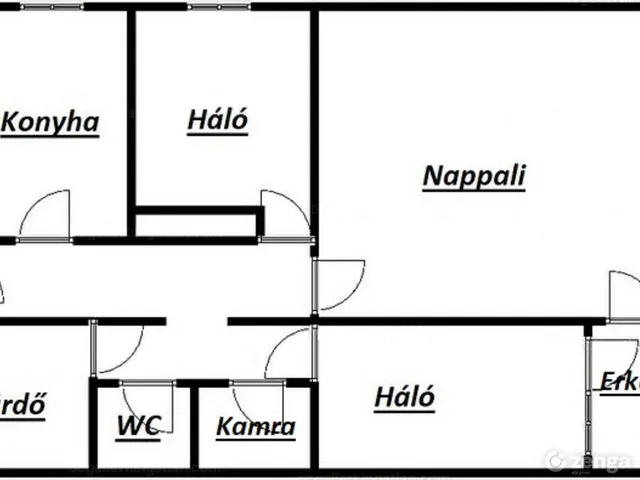 Eladó lakás Budapest XXII. kerület, Nagytétény 55 nm