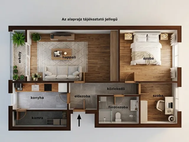 Eladó lakás Gyöngyös 63 nm