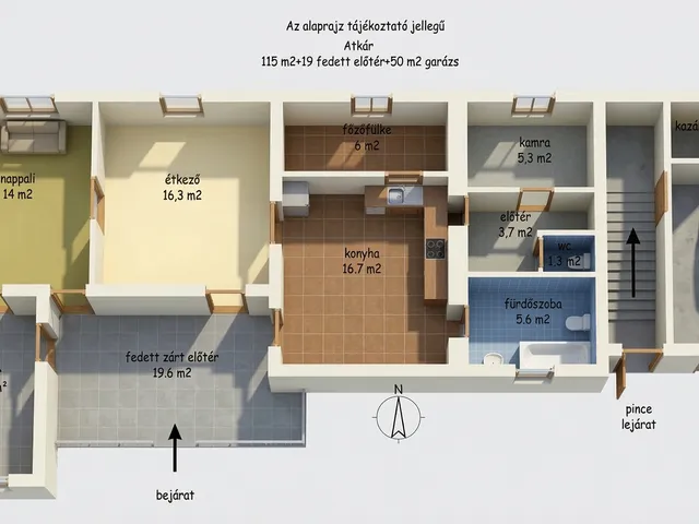 Eladó ház Atkár 134 nm