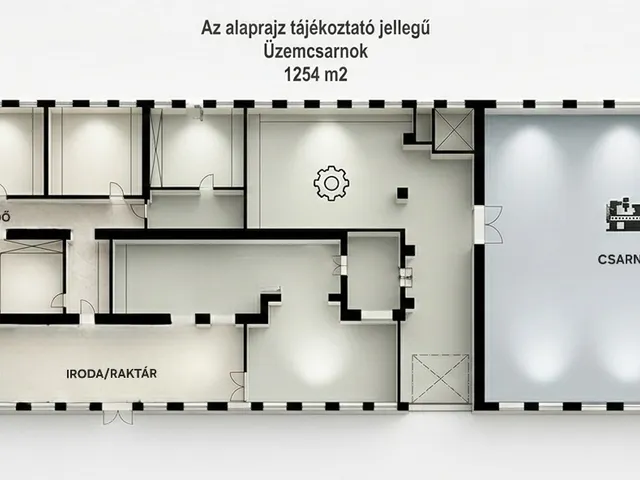 Eladó kereskedelmi és ipari ingatlan Gyöngyös 1254 nm