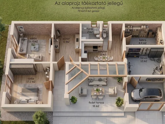 Eladó ház Nagyréde 80 nm