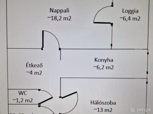 Eladó lakás Szolnok, Széchenyi-lakótelep 54 nm