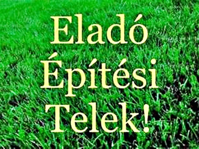 Eladó telek Taszár 1201 nm