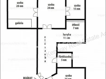 Eladó lakás Budapest VI. kerület 1 nm