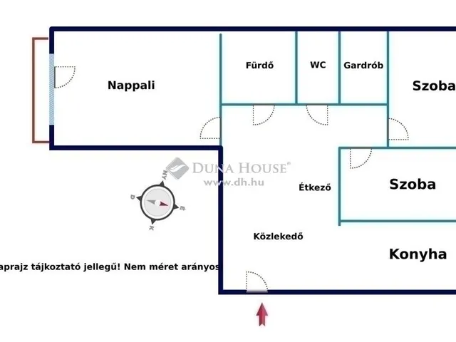 Eladó lakás Budapest III. kerület 56 nm