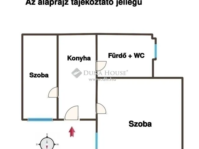 Eladó lakás Budapest V. kerület 46 nm