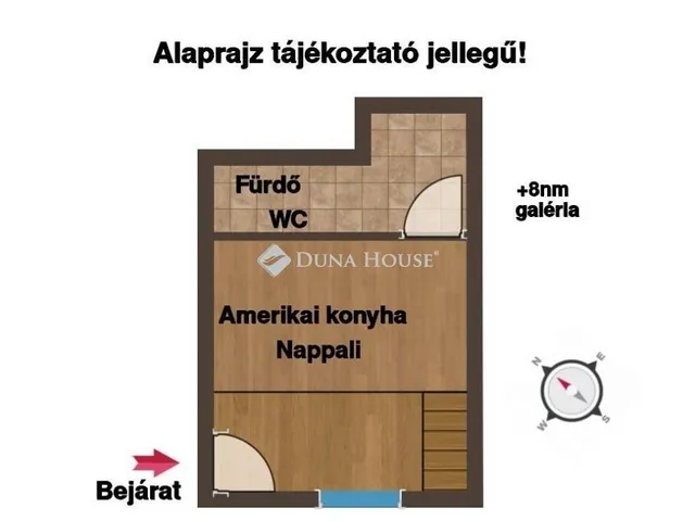 Eladó lakás Budapest VII. kerület, Ligetváros 23 nm