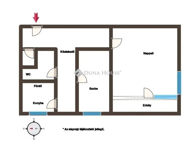 Eladó lakás Budapest I. kerület 60 nm