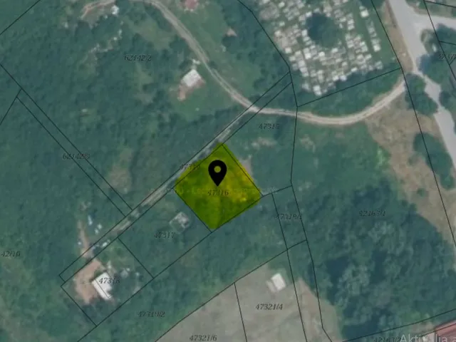 Eladó telek Miskolc, Görömböly 718 nm