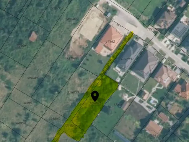 Eladó telek Miskolc, Bodótető 1036 nm