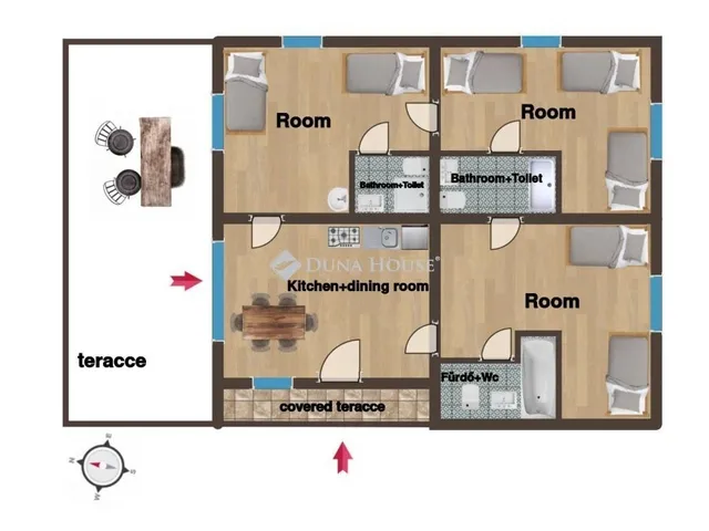 Eladó ház Bodrogkeresztúr 67 nm