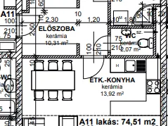 Eladó lakás Sopron, Kurucdomb, Lehár Ferenc utca 124 82 nm