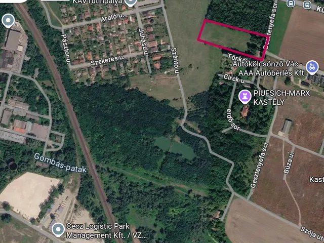 Eladó kereskedelmi és ipari ingatlan Vác, Máriaudvar 14000 nm