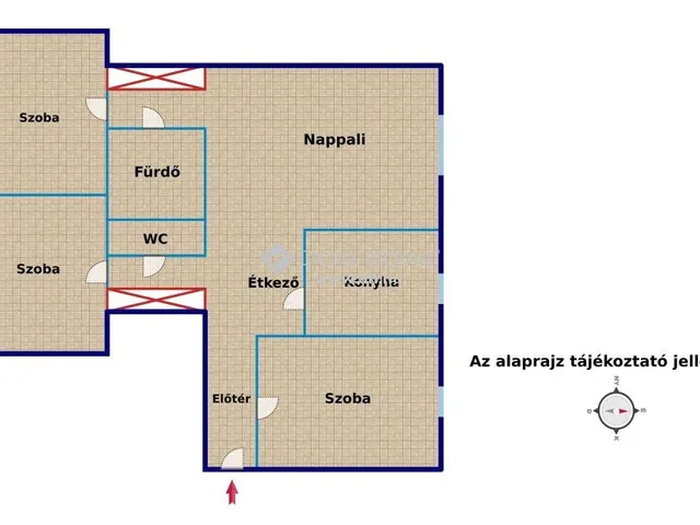 Eladó lakás Veszprém 66 nm