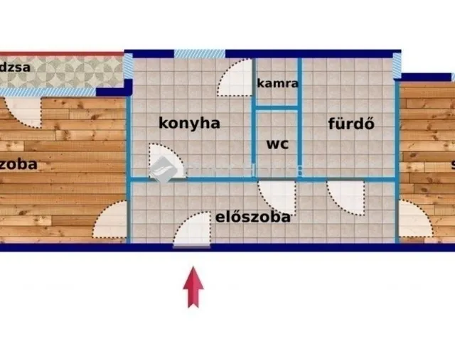 Eladó lakás Budapest II. kerület 60 nm