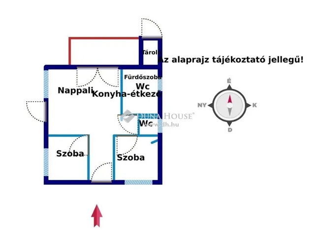 Eladó lakás Balatonfenyves 78 nm