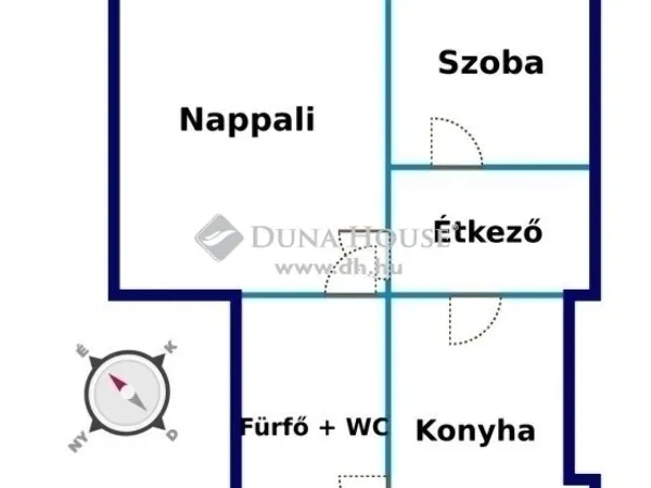 Eladó lakás Budapest VII. kerület 60 nm