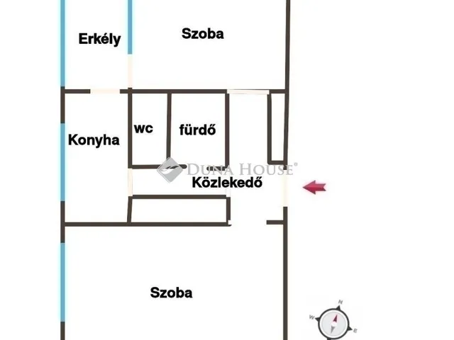 Eladó lakás Budapest III. kerület 48 nm