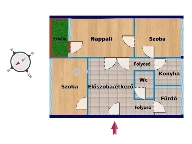 Eladó lakás Budapest III. kerület, Óbuda 66 nm