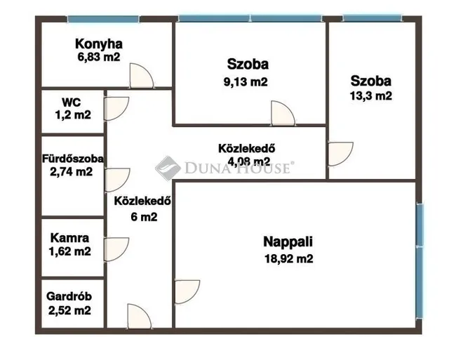 Eladó lakás Budapest XV. kerület, Újpalota 64 nm