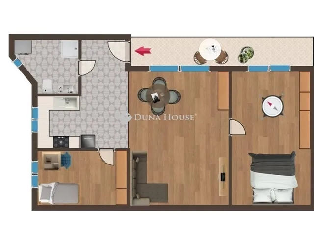 Eladó lakás Budapest I. kerület 57 nm