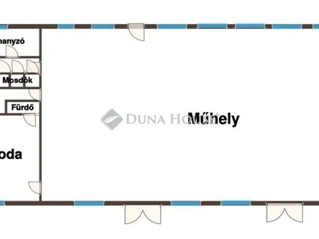 Kiadó kereskedelmi és ipari ingatlan Vecsés 500 nm