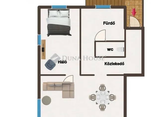 Eladó lakás Budapest VI. kerület 60 nm