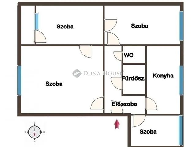 Eladó lakás Budapest XV. kerület, Újpalota 68 nm