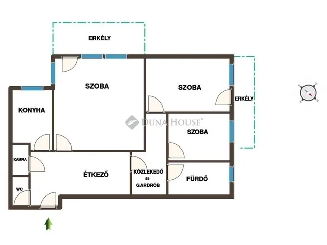 Eladó lakás Budapest XIV. kerület, Alsórákos 76 nm