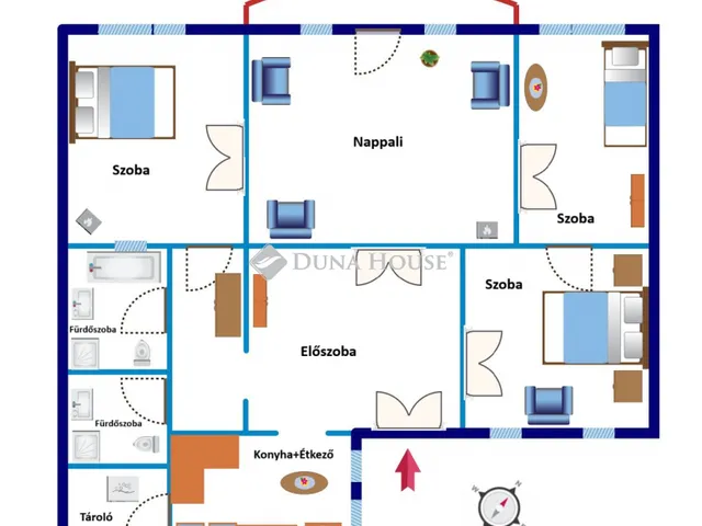 Eladó lakás Budapest VII. kerület 136 nm