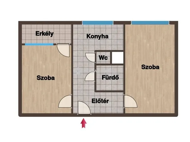 Eladó lakás Budapest III. kerület 48 nm