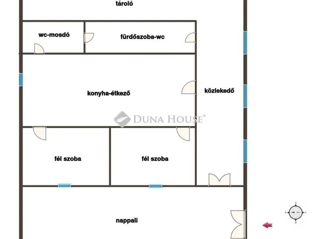 Eladó ház Vác, Deákvár 73 nm