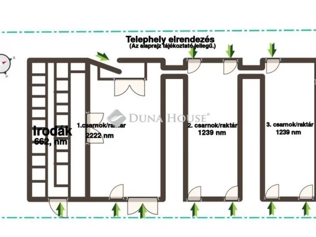 Kiadó kereskedelmi és ipari ingatlan Debrecen 5832 nm