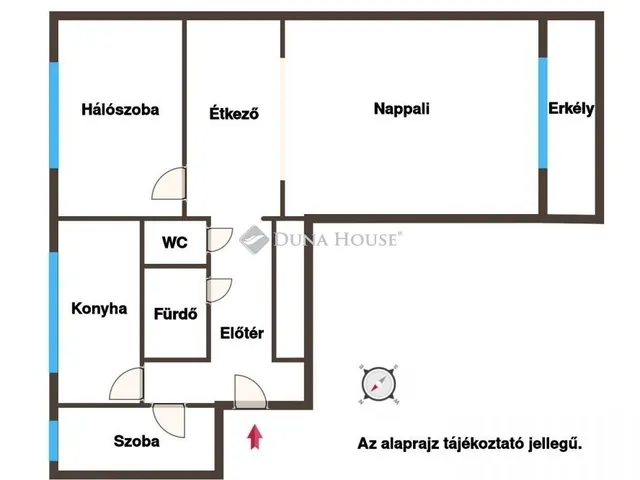 Eladó lakás Budapest IV. kerület, Újpest 63 nm