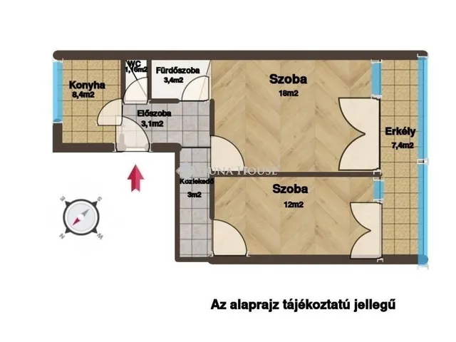 Eladó lakás Budapest XVI. kerület, Mátyásföld 52 nm