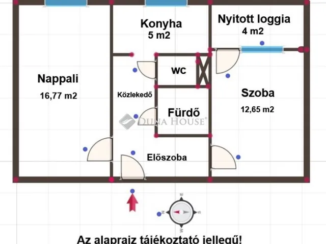 Eladó lakás Budapest III. kerület, Óbuda 48 nm