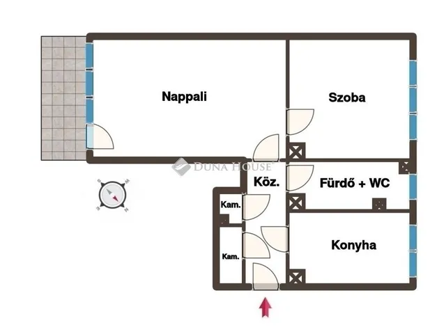 Eladó lakás Budapest XX. kerület, Pesterzsébet 57 nm