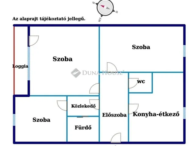 Kiadó lakás Hajdúszoboszló 59 nm