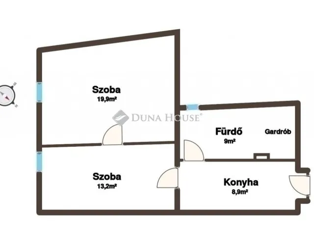 Eladó lakás Budapest XIII. kerület, Lőportárdűlő 51 nm