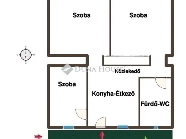 Eladó lakás Budapest IV. kerület, Újpest 77 nm