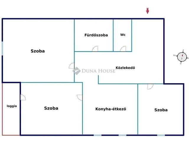 Eladó lakás Vác 74 nm